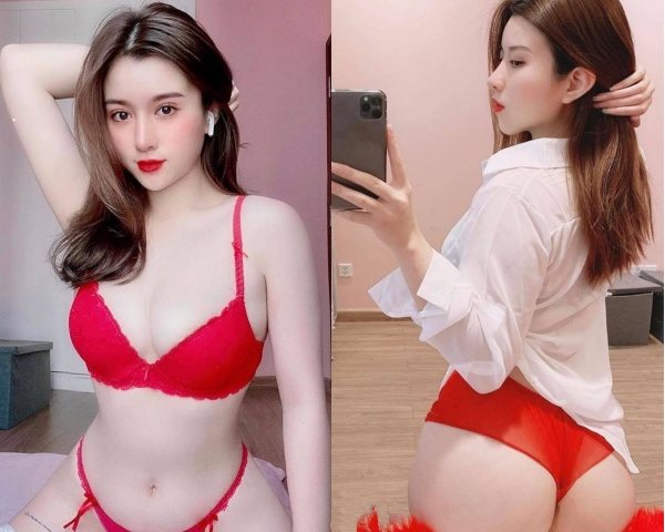 She confidently rocks bikinis with daring cuts and delicate string bottoms to show off her smooth, fair skin.