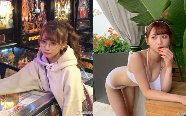She looks ordinary fully dressed, but stunning in a bikini