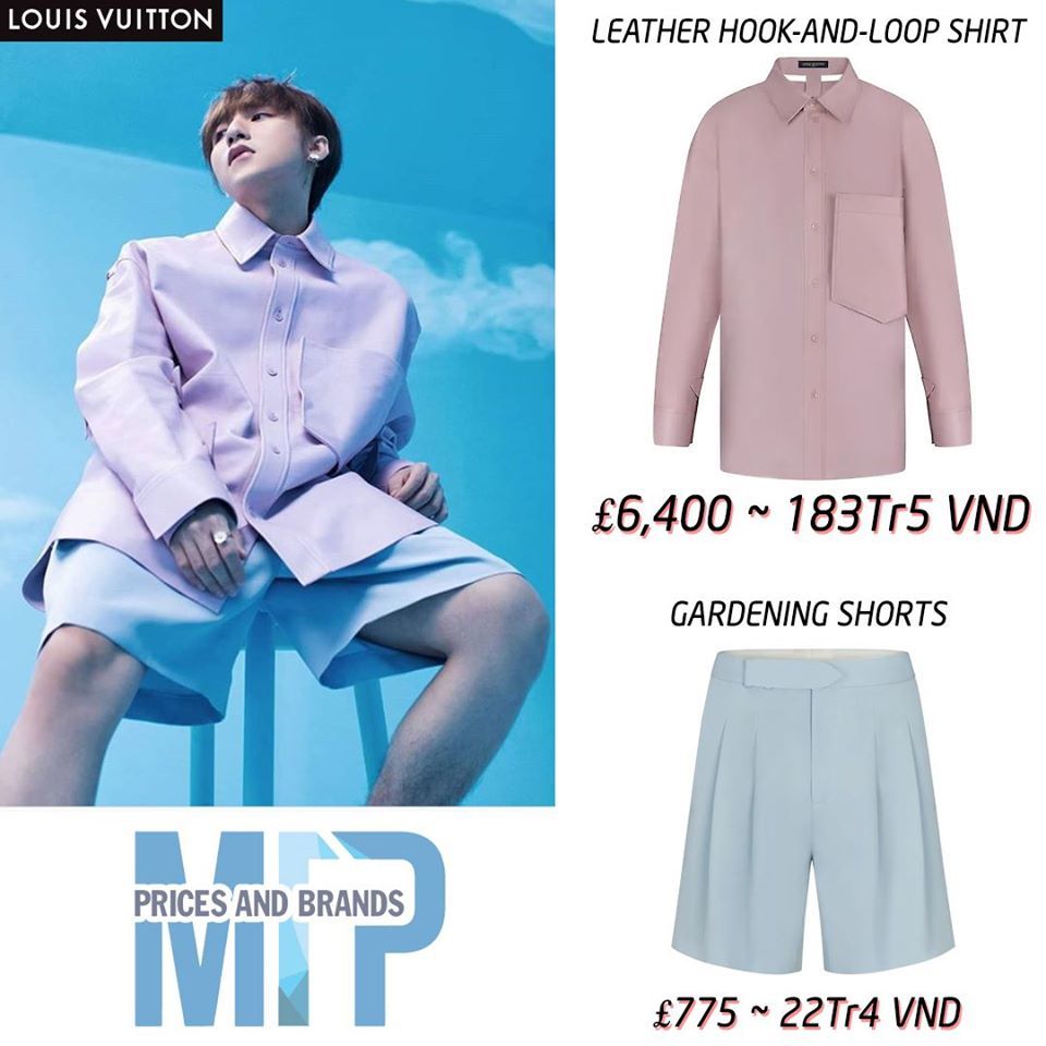 Even this seemingly simple outfit is valued at over 200 million VND