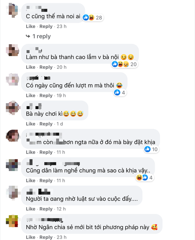 Most netizens disapprove of Ngân 98’s actions, calling it a bitter consequence for her habit of throwing shade