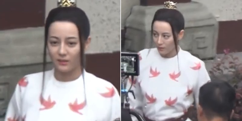 Behind-the-scenes photos of Dilraba Dilmurat spark much debate