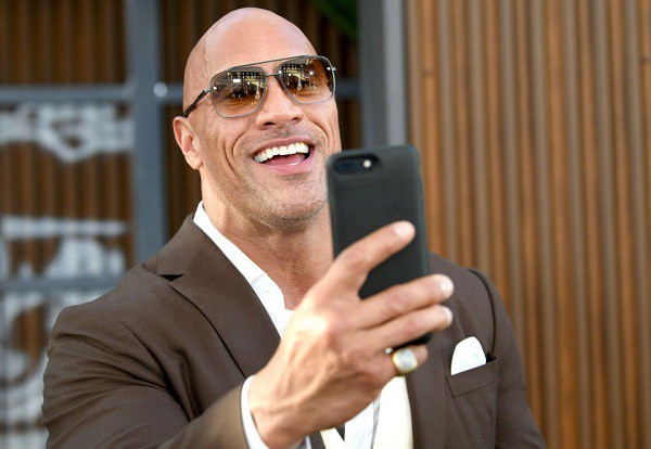 The Rock is a familiar face to social media fans