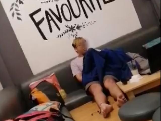Couple Caught Getting Intimate in Cafe Sparks Outrage 7 Public intimate moments like these have been widely criticized online.