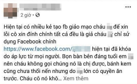 The self-proclaimed aunt's stubborn defense. (Screenshot)