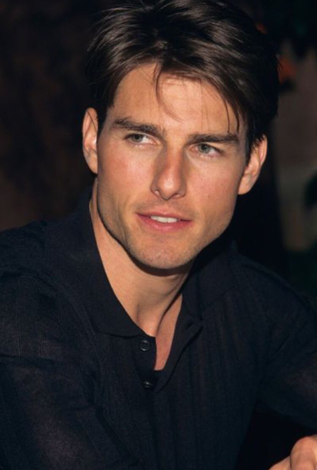 As he aged, Tom exudes a cool, masculine aura.