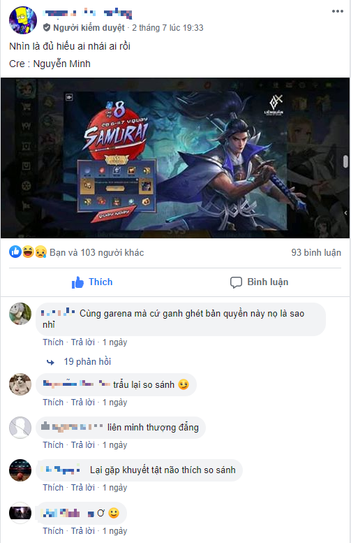 Ryoma skin compared to Yasuo