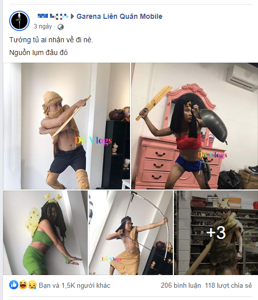 Liên Quân cosplay photo