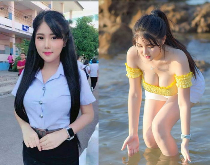 Her style is totally different on and off the clock