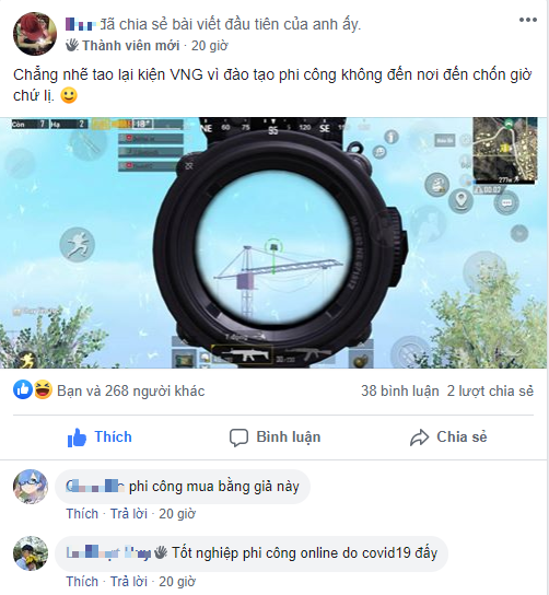 Player threatens to sue VNG over ridiculous air drop