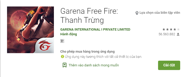 Why Free Fire Gets Praised While Other 12+ Games Face Backlash 3 Free Fire rated 12+ on Google Play