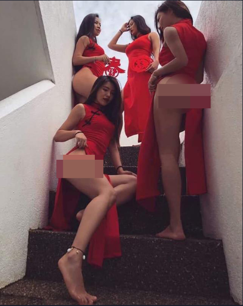 These bridesmaids also faced heavy criticism for disrespecting traditional ethnic costumes.