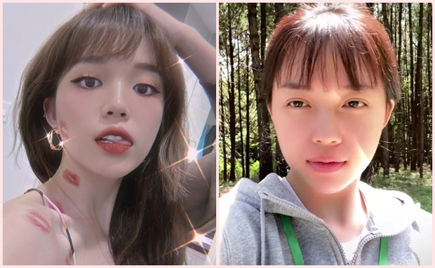 Many say she looks even better without makeup thanks to natural lighting