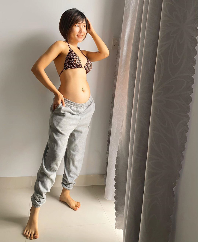 Streamer Uyên Pu Looks Stunning While Heading to Delivery 4 Incredible figure of streamer Uyên Pu during pregnancy