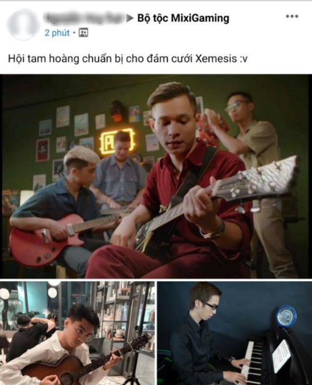 Xemesis’ Wedding Has Fans Excited for ViruSs, Độ Mixi, PewPew 1 Độ Mixi looking dashing in his recent Say Em music video, alongside PewPew and ViruSs practicing guitar and piano
