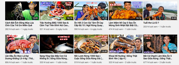 Engagement on his channel drops sharply to about one-third