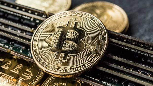 Bitcoin price chart showing surge