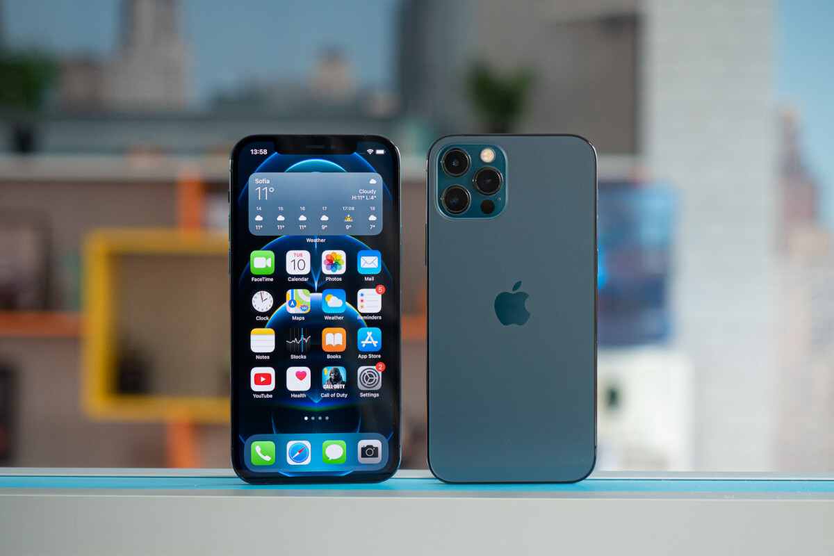 iPhone 12 teardown showing internal components