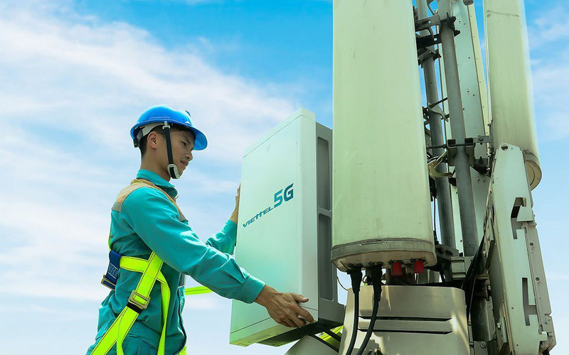 Viettel 5G launch event in Hanoi