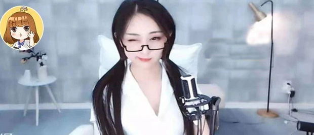 Streamer Chỉ Miến Miến during her controversial livestream