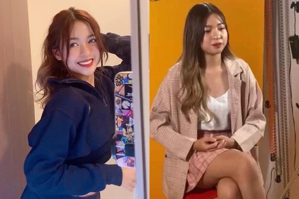 There’s a clear difference between the two versions of Trần Thanh Tâm in these photos