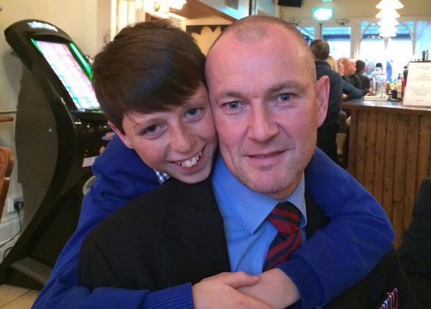19-Year-Old Son Fatally Slaps Father in Playful Challenge 1 Photo of Malcolm and his son Ewan