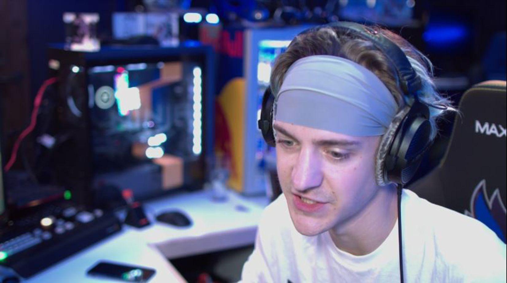 Ninja looking tired during accidental stream