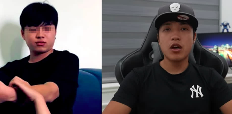 The YouTuber later shared photos of the scammer