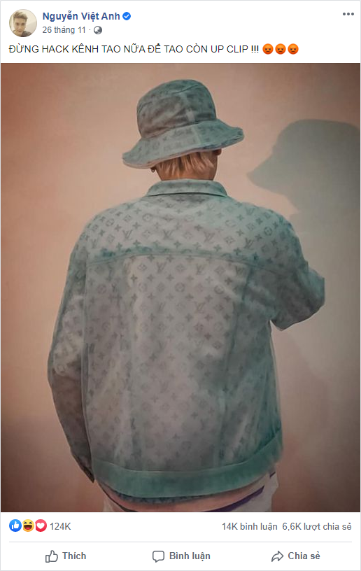 Vanh Leg's latest post on his personal page