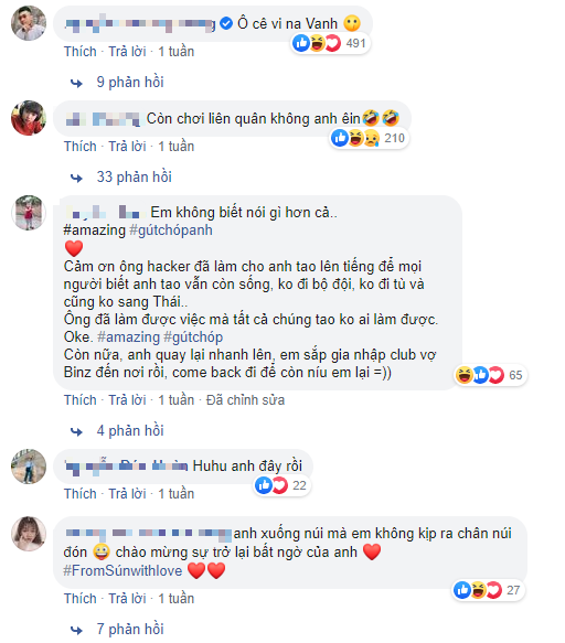 Fans warmly welcome Vanh Leg's unexpected return
