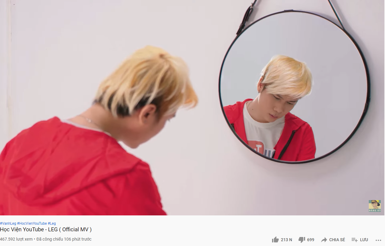 Vanh Leg's clip hits nearly 500,000 views in under two hours