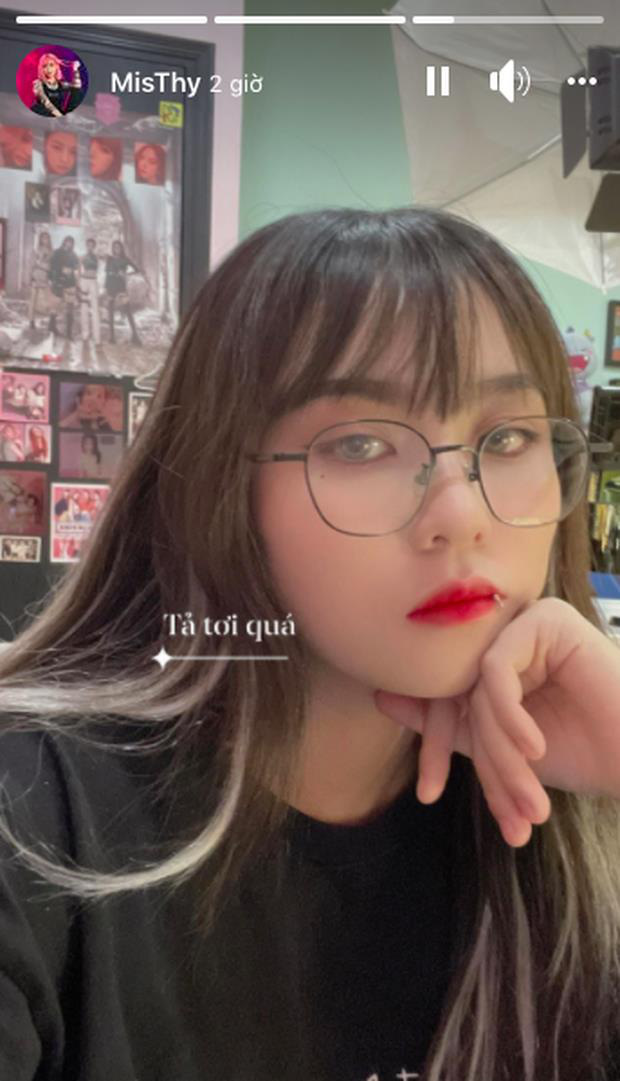 While fans await an apology, MisThy posts a selfie with the caption 'So worn out'