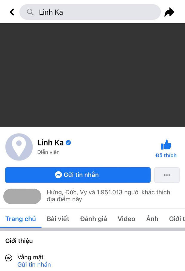 Linh Ka’s fanpage is officially no longer hers