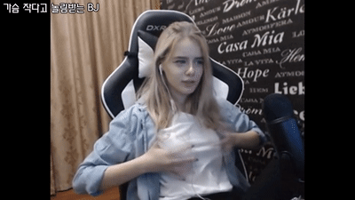 Russian Streamer Claps Back at Fans with Funny Boob Pose on Stream 2 Her funny reaction after viewers teased her about her small chest