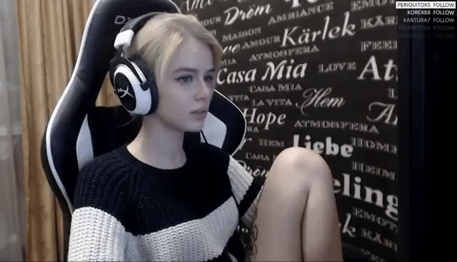 Russian Streamer Claps Back at Fans with Funny Boob Pose on Stream 1 The beautiful streamer at the center of the story