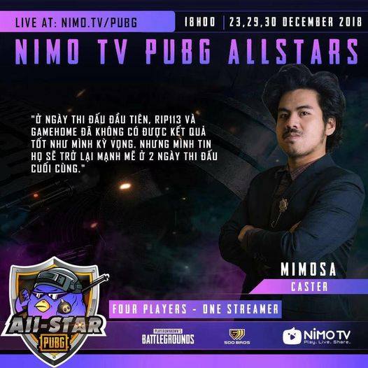 Mimosa livestreaming
