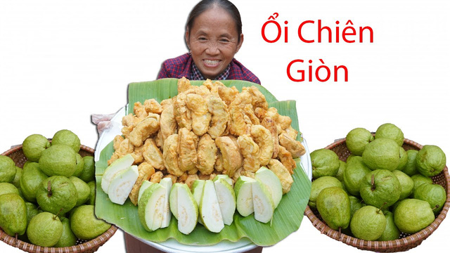Bà Tân Vlog's creative new dish - crispy fried guava