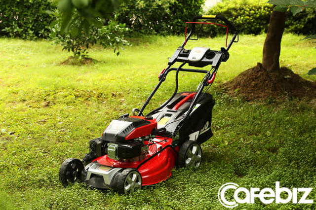 Lawn mowing was Dan's first business.