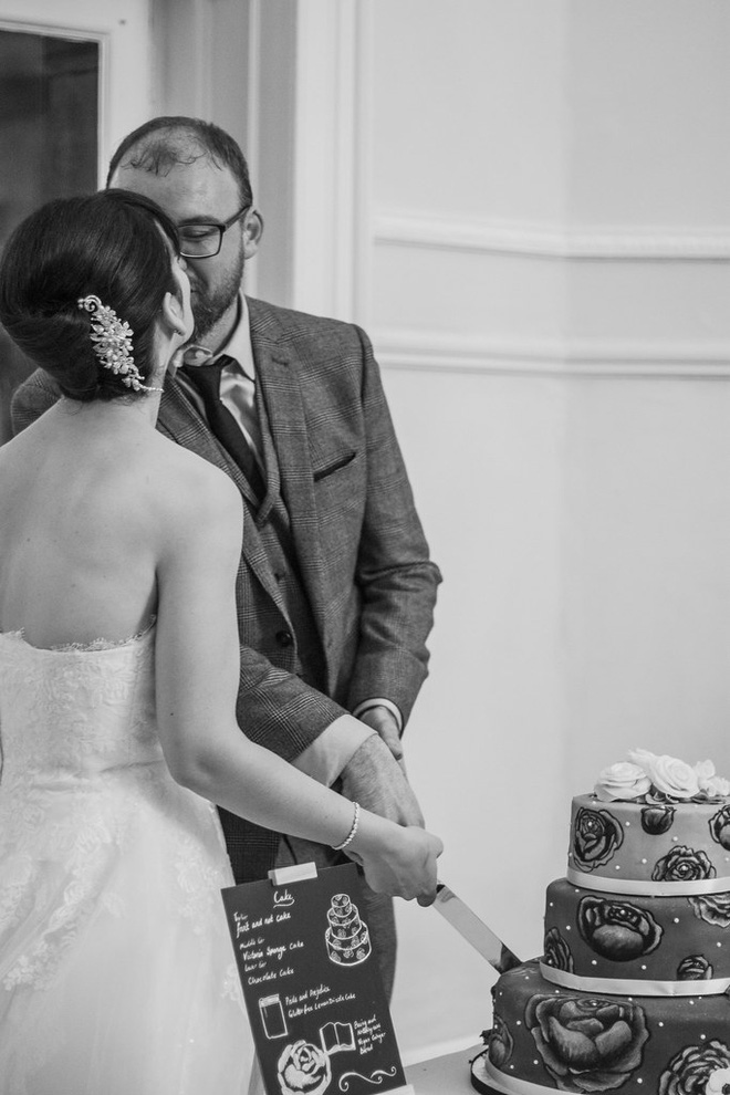 Niel Kenmuir and his wife Alexa's wedding in 2017