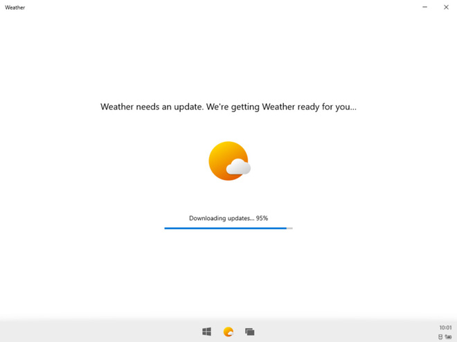Launching an app takes a while to finish updating