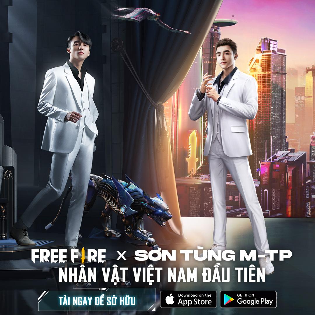 Sơn Tùng M-TP collaboration with Free Fire