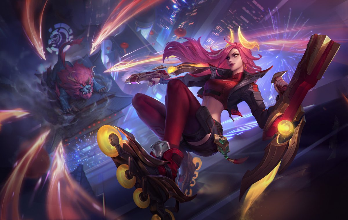 Miss Fortune Lunar New Year skin Wild Rift