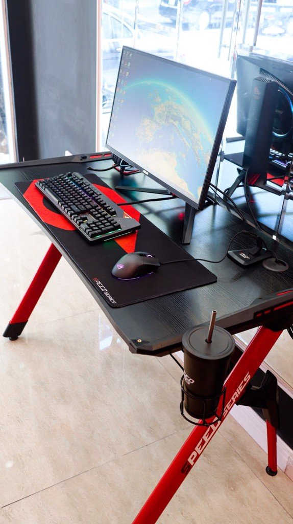 Why Gaming Desks Are the New Must-Have for Gamers 2 APC Speed R1 in real life, looking great right?