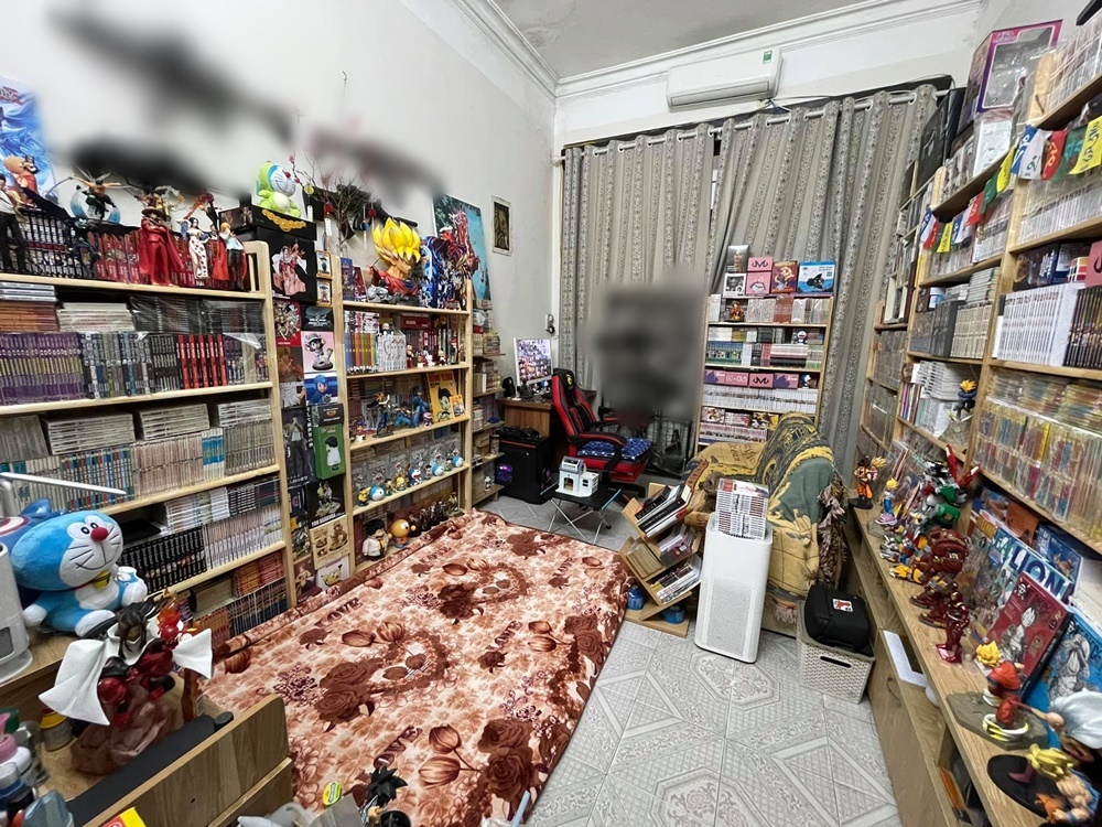 The full scope of his collection