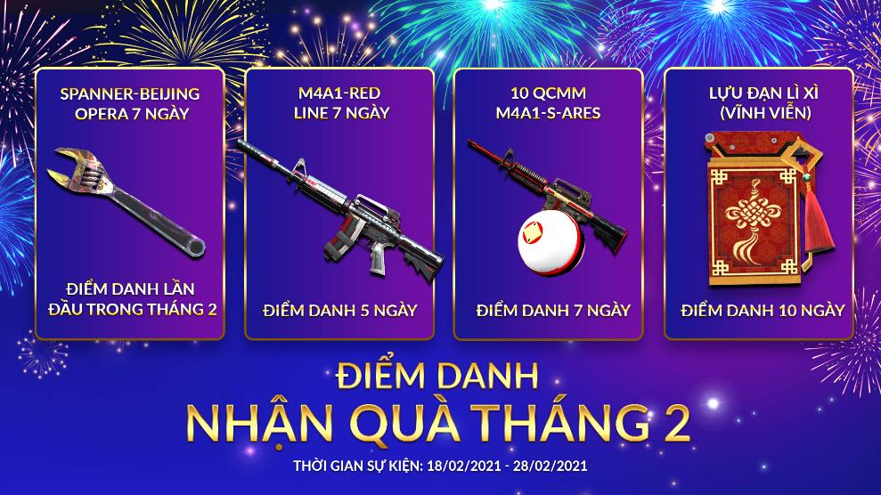 CrossFire’s Explosive Red Envelope Event Lights Up February 1 CrossFire February check-in rewards