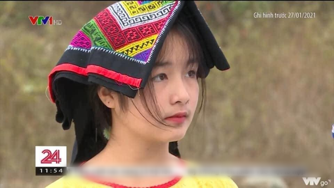 Highland Girl’s TV Appearance Sparks Online Buzz for Her Stunning Beauty 1 Image of the beautiful girl appearing on television.