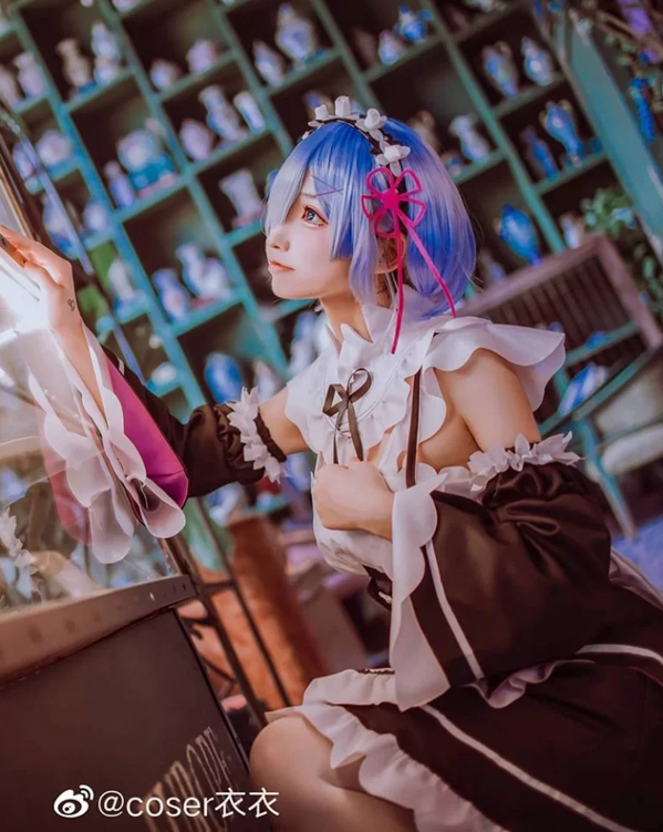 Rem cosplay detailed costume by 衣衣