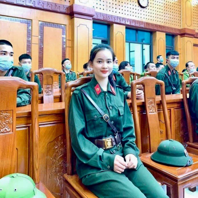 Hoang Thanh in military uniform
