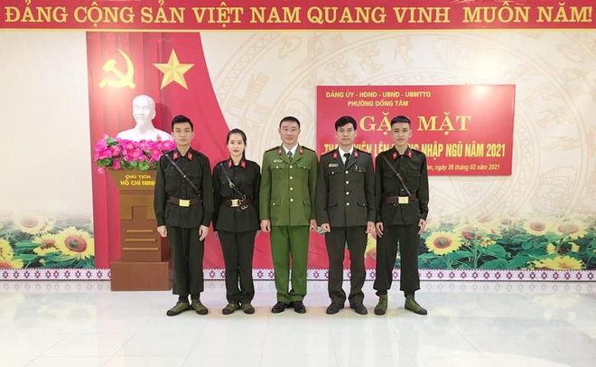 Hoang Thanh preparing for military training
