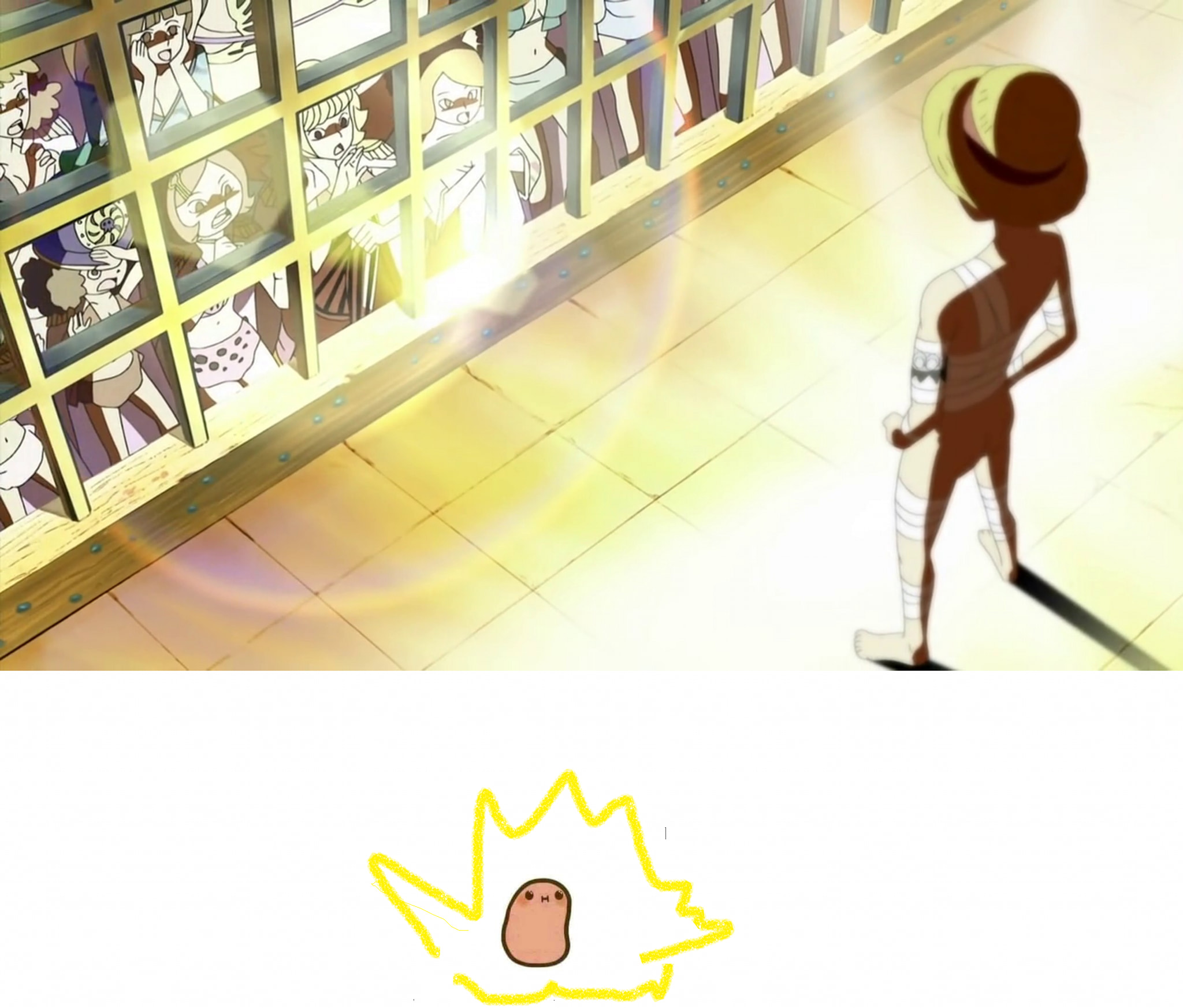 One Piece Fans Turn Potatoes Into Epic Characters 7 Even as a side character, the potato shines alongside the main cast.