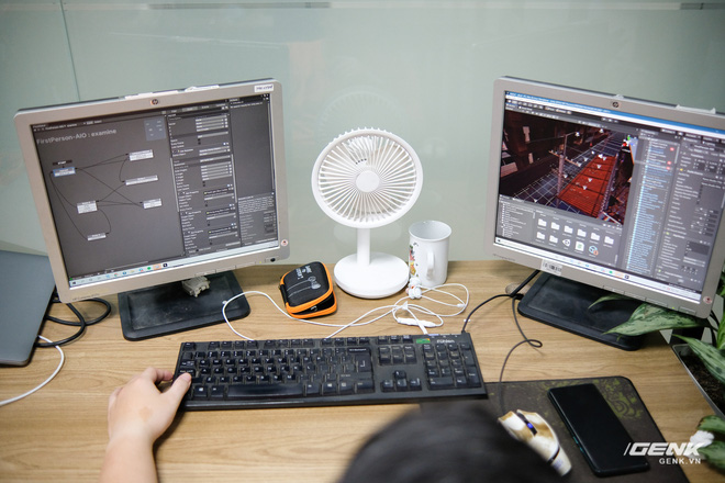 Old PC setup at DUT Studio